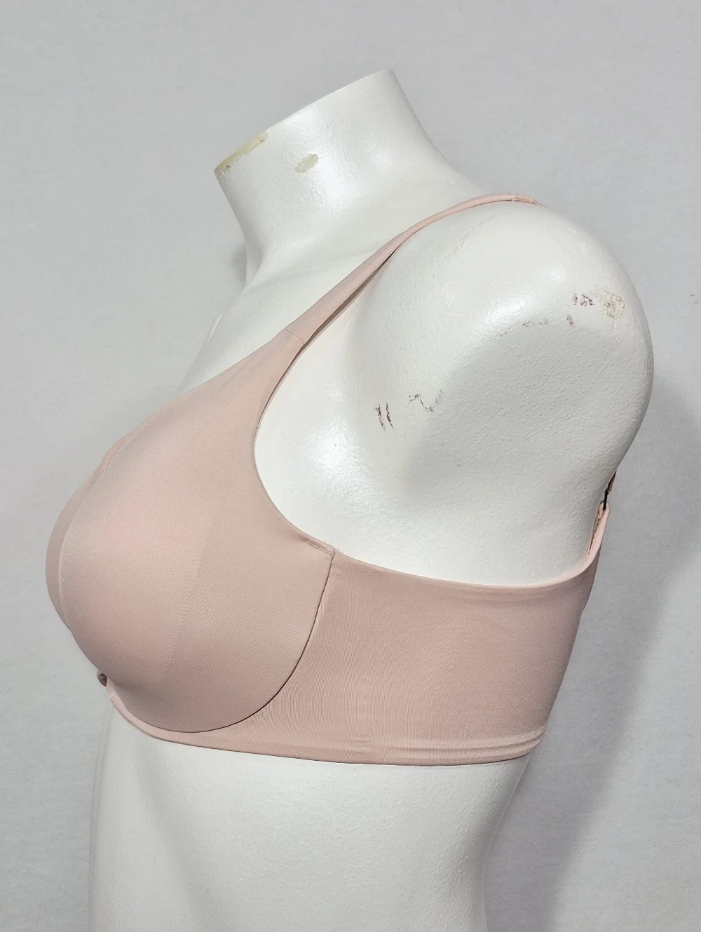 34DD Spanx 30035R Low Profile Minimizer Underwire Bra Beige - Picture 3 of 9